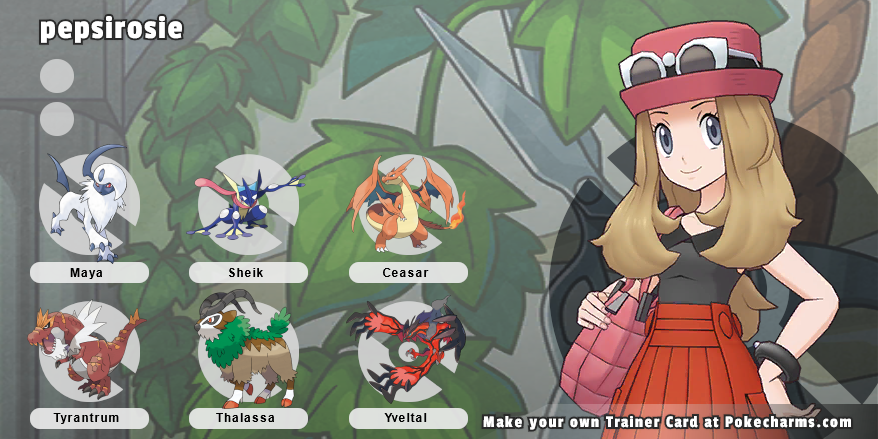 rosie's pokemon xy trainer card